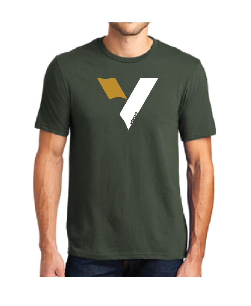 V is for Vibrant Tee (Purple, Green, Grey)