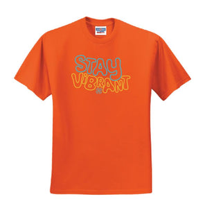 Stay Vibrant Orange Tee
