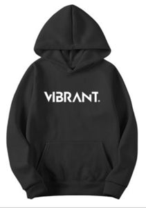 Negative Space | Black Hooded Sweatshirt