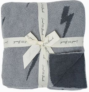 The Tiffany | Luxe Lightning Bolt Blanket
