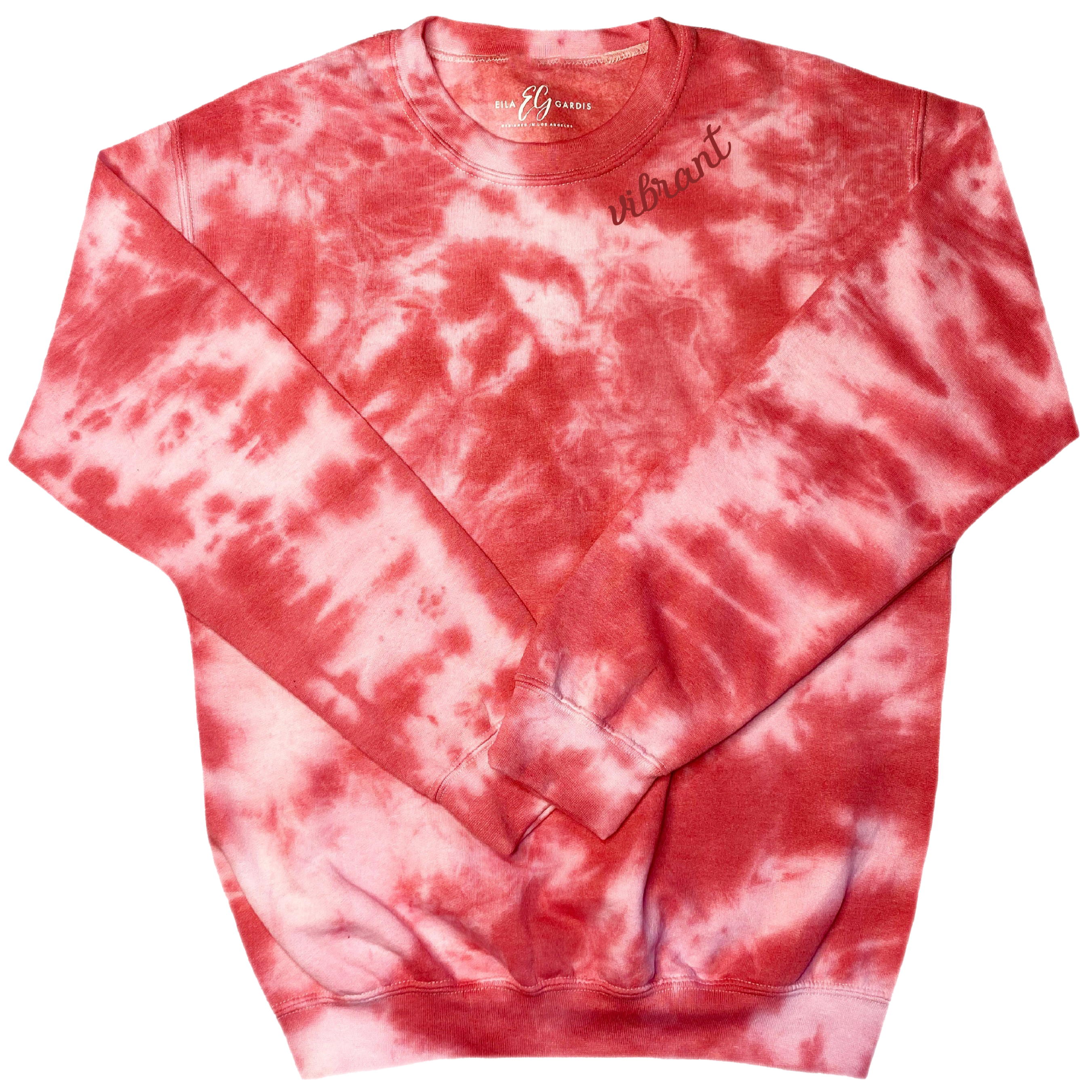 Vibrant Tie-Dye Crewneck Sweatshirt