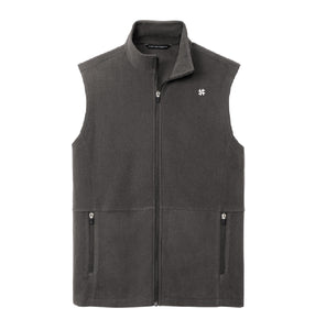 Embroidered Pinwheel Microfleece Vest