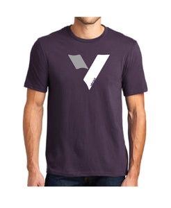 V is for Vibrant Tee (Purple, Green, Grey)